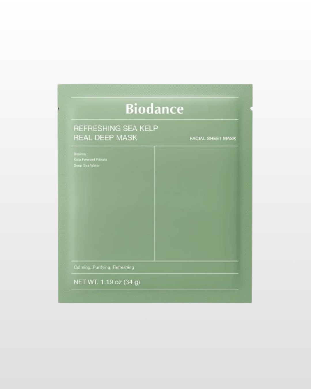 BIODANCE REFRESHING SEA KELP REAL DEEP MASK 1 PZA