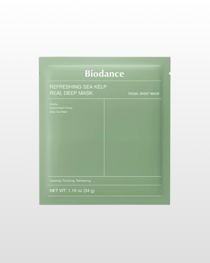 BIODANCE REFRESHING SEA KELP REAL DEEP MASK 1 PZA