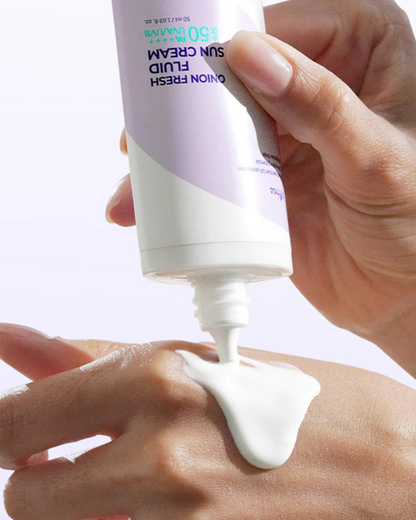 INSTREE Onion Fresh Fluid Sun Cream SF50+ PA++++