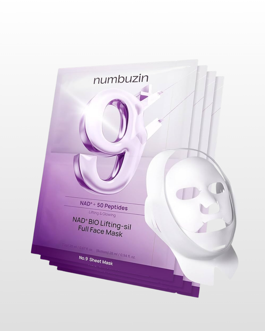NUMBUZIN NO. 9 NAD BIO LFTING FULL COVER FACIAL MASK + GWP